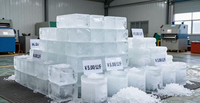 汕尾食用冰块多少钱 良臣制冰厂最新报价