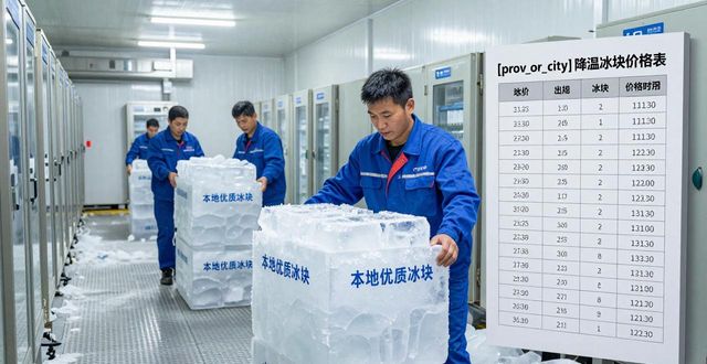 汕尾降温冰块多少钱一吨？本地制冰厂报价来了